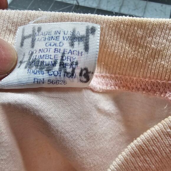 Vintage Cat Shirt Women Large Pink 80s Patchwork Grandma Rustic Cottage Retro - Picture 16 of 16